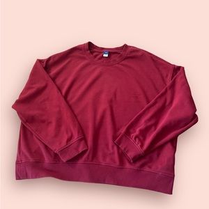 Pull over sweatshirt